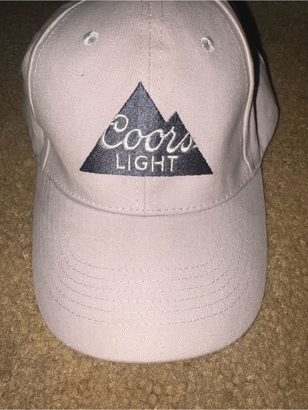 Coors Light Vintage Mountain Logo Baseball Cap